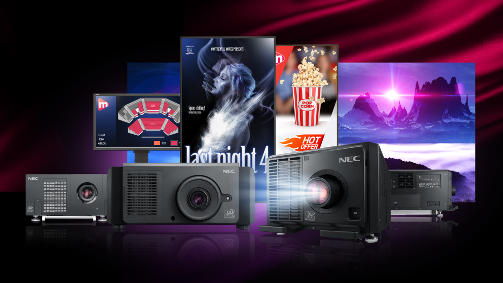 NEC Display Solutions attends CineEurope 2018