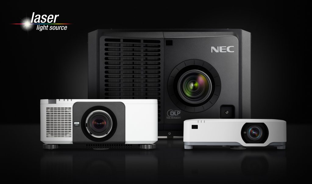 NEC portrays the future of laser projection at ISE 2019 projector