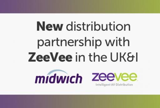 Midwich distribution partnership with ZeeVee