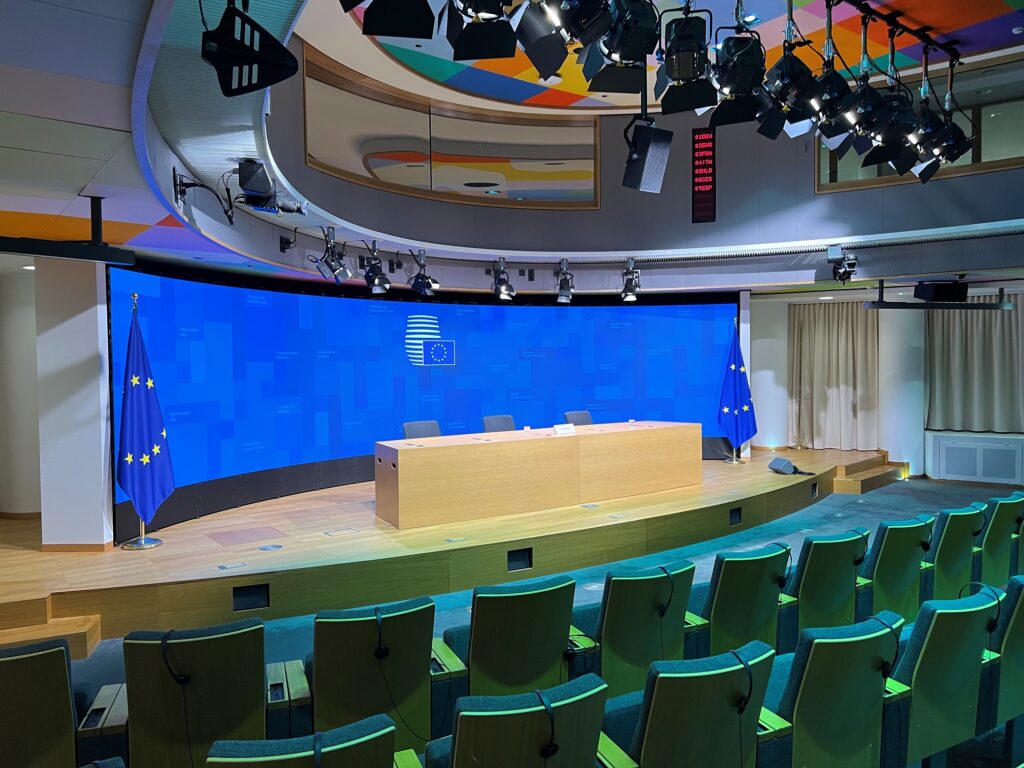 Council of the EU press facility installs tvONE and Hippotizer visuals solution