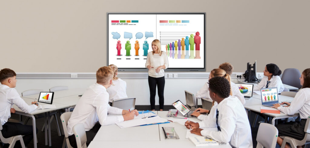 Vivitek Launches the New BK Series Collaborative Touch Panel Display with Signage Functionality