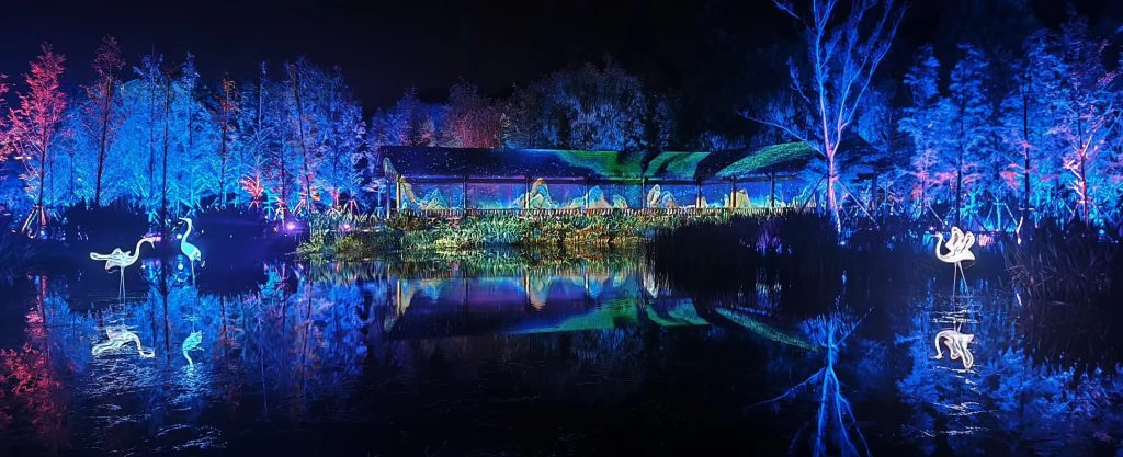 Christie projection powers immersive show at Nanbei Lake