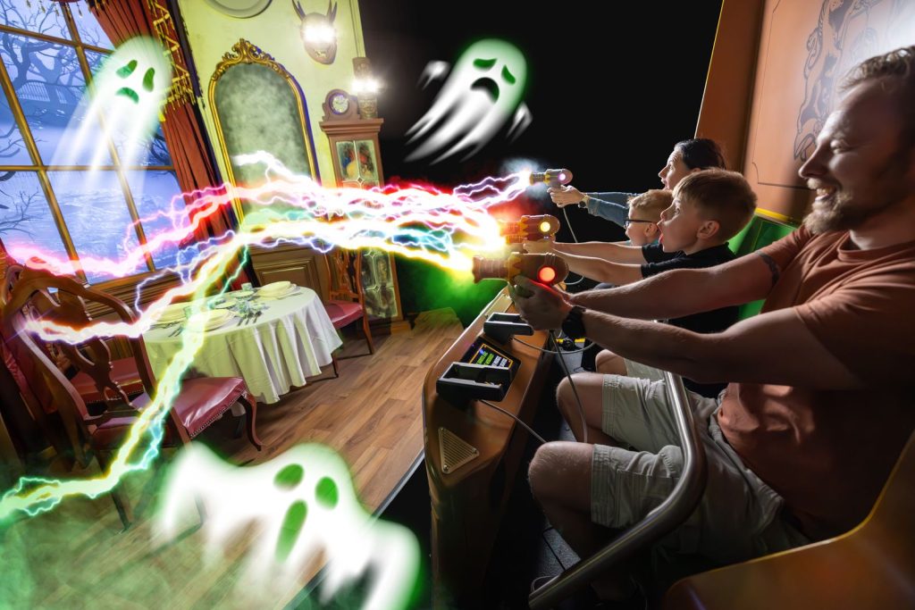 Christie GS Series projectors power Ghostly Manor attraction